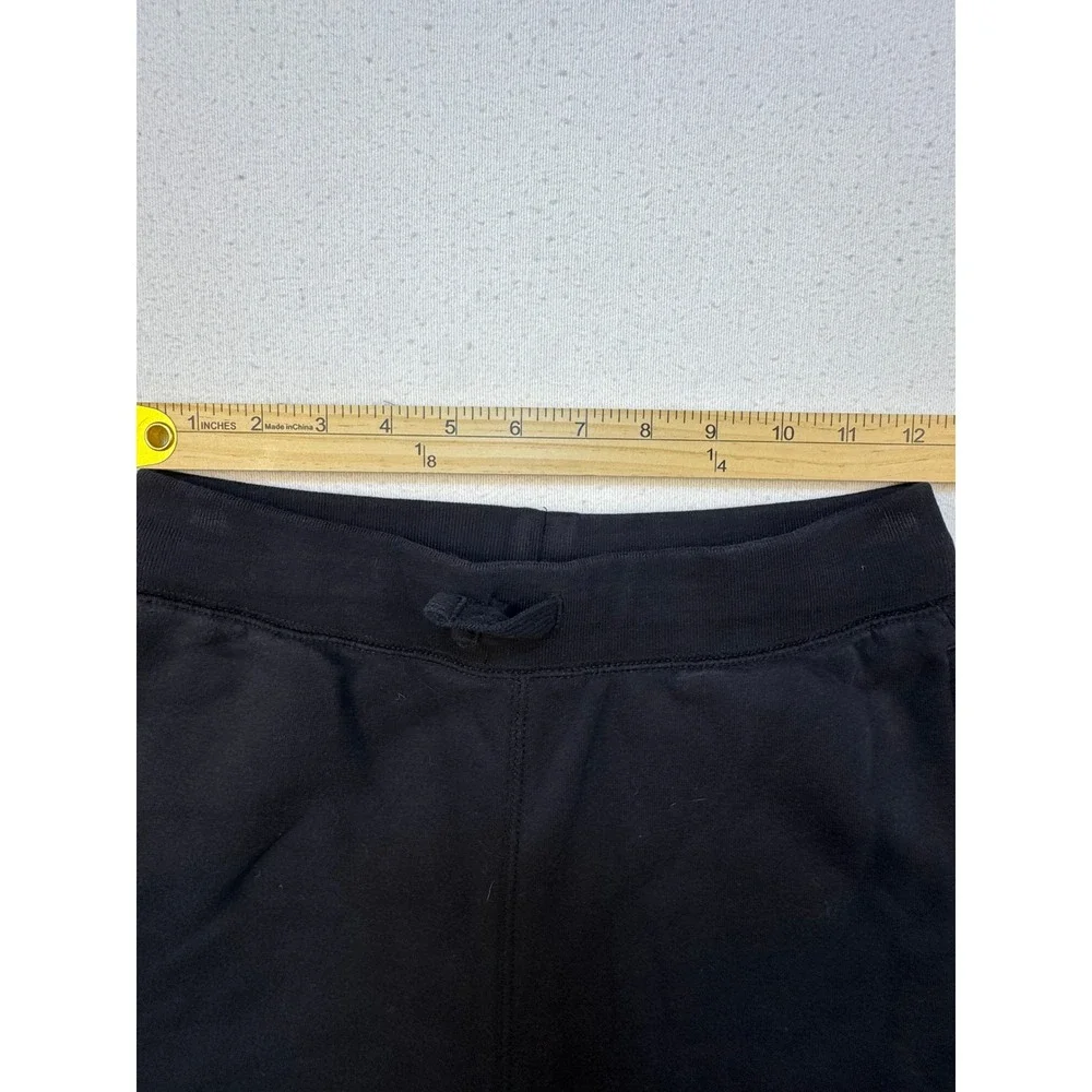 The Children's Place Joggers Kids 10/12 Black Sweatpants Fleece‎ Drawstring